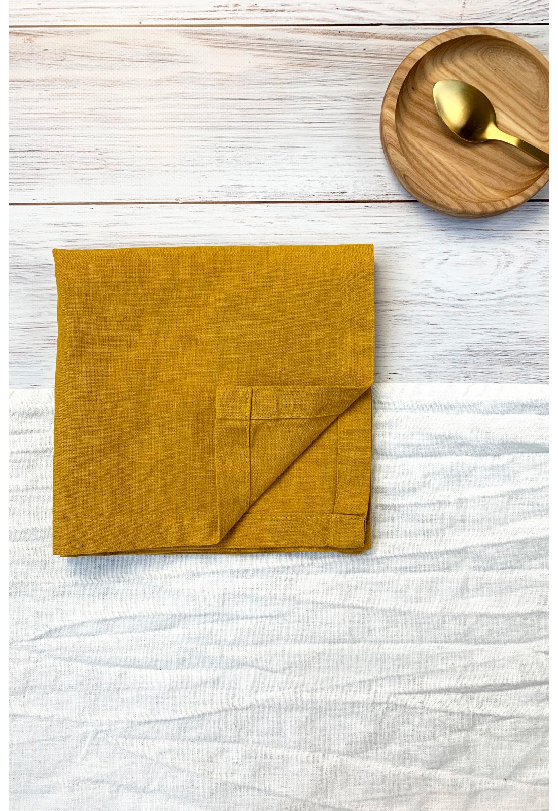 Mustard yellow cloth napkins – My Kitchen Linens