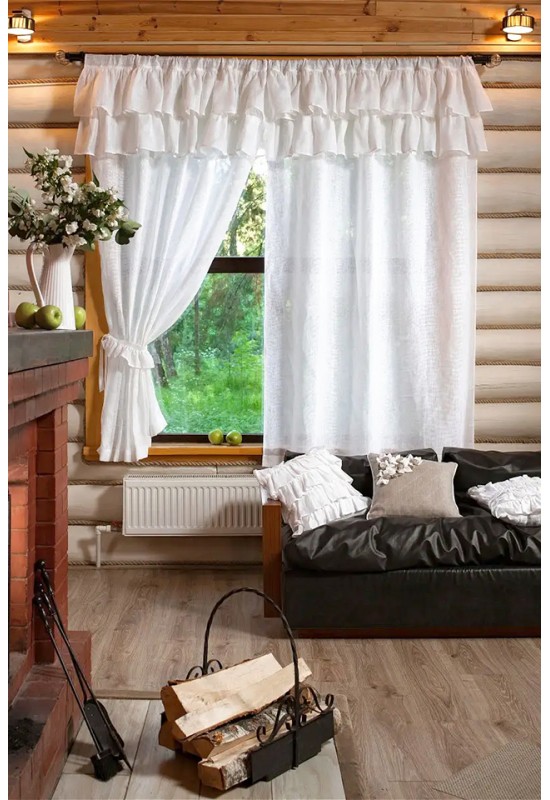 Cortinas de Lino: Las más Bonitas y Elegantes - Nomad Bubbles  Linen  curtain panels, Curtains living room, Linen curtains living room