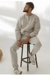 Quilted Linen Pants for Men