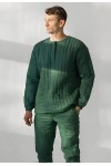 Quilted Linen Sweatshirt for Men