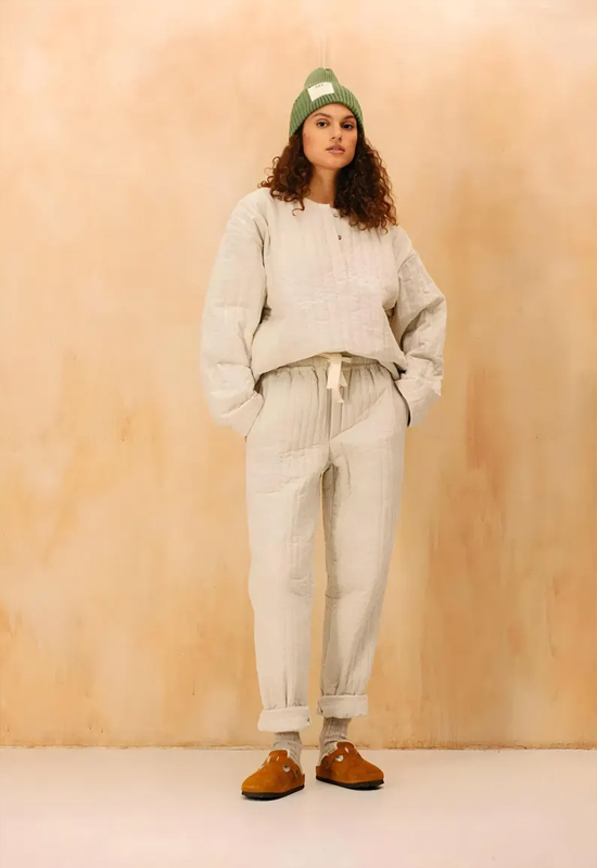 Oversized Linen Hoodie for Women