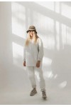 Oversized Linen Hoodie for Women