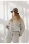 Oversized Linen Hoodie for Women