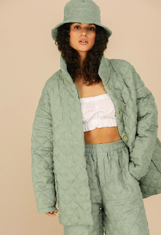 Women’s Oversized Linen Jacket